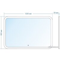 Зеркало Doratiz Ева 120x80 2711.932 - Превью изображения №13 — Интернет-магазин ПроЗаказ