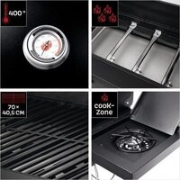 Газовый гриль для дачи Landmann Rookie 4.1 Cook 13712 - Превью изображения №4 — Интернет-магазин ПроЗаказ