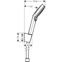 Душевой гарнитур  Hansgrohe Crometta Vario [26692400] - Превью изображения №2 — Интернет-магазин ПроЗаказ