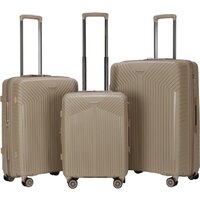 Чемодан-спиннер Mironpan 11272 (S, бежевый) - Превью изображения №3 — Интернет-магазин ПроЗаказ