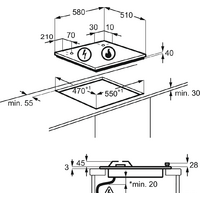 Варочная панель Electrolux KGG6407K - Превью изображения №9 — Интернет-магазин ПроЗаказ