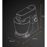 Кухонная машина Kenwood Titanium Chef Baker XL KVL65.001WH - Превью изображения №16 — Интернет-магазин ПроЗаказ