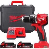 Milwaukee M18 M18BLPDRC-202C 4933492822 (с 2-мя АКБ 2 Ач, кейс)