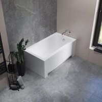 Ванна Lauter Estelle 130 21206030 (с каркасом и сифоном 21Y11021 матовый черный) - Превью изображения №7 — Интернет-магазин ПроЗаказ