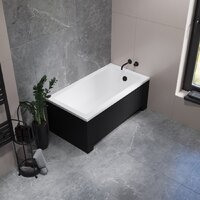 Ванна Lauter Estelle 130 21206030 (с каркасом и сифоном 21Y11021 матовый черный) - Превью изображения №19 — Интернет-магазин ПроЗаказ