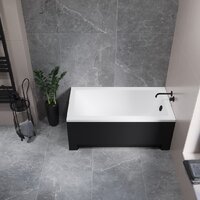 Ванна Lauter Estelle 130 21206030 (с каркасом и сифоном 21Y11021 матовый черный) - Превью изображения №22 — Интернет-магазин ПроЗаказ