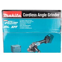 Угловая шлифмашина Makita GA005GM201 (с 2-мя АКБ) - Превью изображения №13 — Интернет-магазин ПроЗаказ