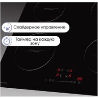 Варочная панель Zigmund & Shtain CI 30.6 B - Превью изображения №2 — Интернет-магазин ПроЗаказ