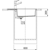 Кухонная мойка Franke Sirius 2.0 Slim S2D 611-78 XL 143.0671.691 (бежевый) - Превью изображения №3 — Интернет-магазин ПроЗаказ