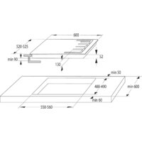 Варочная панель Gorenje GCE691BSC - Превью изображения №4 — Интернет-магазин ПроЗаказ