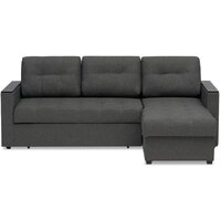 Диван Mio Tesoro Атланта Лайт 111 (Savana Grey/Ecostile Chocolate) - Превью изображения №3 — Интернет-магазин ПроЗаказ