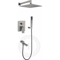 Душевая система  Filarete Fing FL1040 (графит) - Превью изображения №14 — Интернет-магазин ПроЗаказ