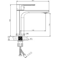 Умывальник Lauter 21441A + Reef 21CK678C - Превью изображения №4 — Интернет-магазин ПроЗаказ