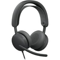 Наушники Logitech Zone Wired 2 For Business (UC, графит) - Превью изображения №2 — Интернет-магазин ПроЗаказ