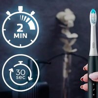 Электрическая зубная щетка Oral-B Pulsonic Slim Clean 2000 (черный) - Превью изображения №3 — Интернет-магазин ПроЗаказ