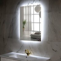  Пекам Зеркало Greta Fly 60x90 GretaFly-60x90B (с подсветкой и бесконтактным сенсором) - Превью изображения №2 — Интернет-магазин ПроЗаказ