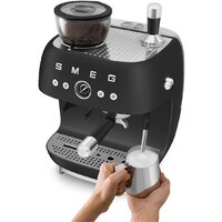 Рожковая кофеварка Smeg EGF03BLMEU - Превью изображения №10 — Интернет-магазин ПроЗаказ