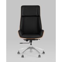 Офисное кресло TopChairs Crown SN A312 8383-29 Walnut Back (черный) - Превью изображения №2 — Интернет-магазин ПроЗаказ