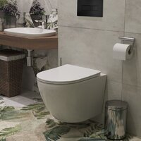 Унитаз подвесной Roxen Antares One Rimless 6 в 1 StounFix Dual Fresh 577729 (кнопка: черный матовый) - Превью изображения №13 — Интернет-магазин ПроЗаказ