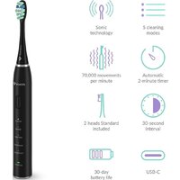 Электрическая зубная щетка TrueLife SonicBrush Clean30 (черный) - Превью изображения №4 — Интернет-магазин ПроЗаказ