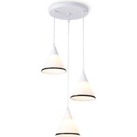 Подвесная люстра Ambrella light Traditional TR3167/3 WH/BK (белый/черный) - Превью изображения №2 — Интернет-магазин ПроЗаказ