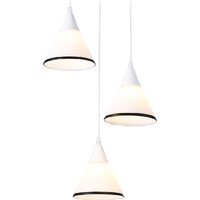 Подвесная люстра Ambrella light Traditional TR3167/3 WH/BK (белый/черный) - Превью изображения №3 — Интернет-магазин ПроЗаказ