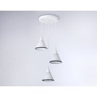 Подвесная люстра Ambrella light Traditional TR3167/3 WH/BK (белый/черный) - Превью изображения №4 — Интернет-магазин ПроЗаказ
