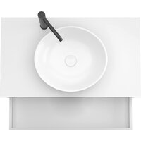  ЗОВ Тумба под умывальник Кито 60 K60LA0MWMC (аттик/белый матовый) - Превью изображения №3 — Интернет-магазин ПроЗаказ