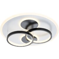 Припотолочная люстра Escada 10235/4LED Round (черный/белый) - Превью изображения №4 — Интернет-магазин ПроЗаказ