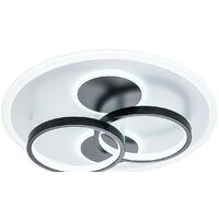 Припотолочная люстра Escada 10235/4LED Round (черный/белый) - Превью изображения №3 — Интернет-магазин ПроЗаказ