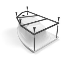 Ванна Cersanit Joanna 140x90 R (с каркасом) - Превью изображения №3 — Интернет-магазин ПроЗаказ