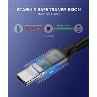 Кабель Ugreen US161 50751 USB Type-C - USB Type-C (1.5 м, черный/серый) - Превью изображения №7 — Интернет-магазин ПроЗаказ