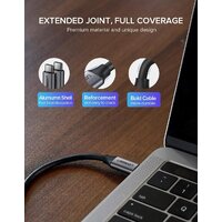 Кабель Ugreen US161 50751 USB Type-C - USB Type-C (1.5 м, черный/серый) - Превью изображения №6 — Интернет-магазин ПроЗаказ