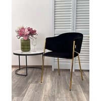 Стул M-City Dill 629M05377 (Momo-47 черный/золотой) - Превью изображения №2 — Интернет-магазин ПроЗаказ
