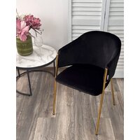 Стул M-City Dill 629M05377 (Momo-47 черный/золотой) - Превью изображения №3 — Интернет-магазин ПроЗаказ