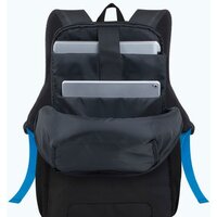 Городской рюкзак Rivacase 8067 (черный) - Превью изображения №8 — Интернет-магазин ПроЗаказ