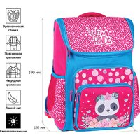Школьный рюкзак ArtSpace Happy School Panda Uni_17682 - Превью изображения №2 — Интернет-магазин ПроЗаказ