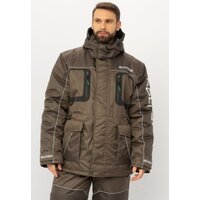 Одежда для охоты, рыбалки Huntsman Полюс LUX -40°C (р. 44-46/170-176, хаки) - Превью изображения №3 — Интернет-магазин ПроЗаказ