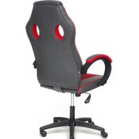 Игровое (геймерское) кресло TetChair Racer Gt (кожзам/ткань, металлик/красный) - Превью изображения №3 — Интернет-магазин ПроЗаказ