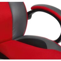 Игровое (геймерское) кресло TetChair Racer Gt (кожзам/ткань, металлик/красный) - Превью изображения №7 — Интернет-магазин ПроЗаказ