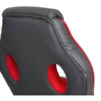 Игровое (геймерское) кресло TetChair Racer Gt (кожзам/ткань, металлик/красный) - Превью изображения №9 — Интернет-магазин ПроЗаказ