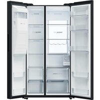 Холодильник side by side Haier HSW79F18DIGB - Превью изображения №3 — Интернет-магазин ПроЗаказ