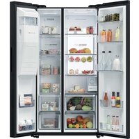Холодильник side by side Haier HSW79F18DIGB - Превью изображения №2 — Интернет-магазин ПроЗаказ