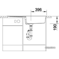 Кухонная мойка Blanco Metra XL 6 S (темная скала) [518881] - Превью изображения №4 — Интернет-магазин ПроЗаказ