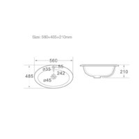 Умывальник SantiLine SL-2107 - Превью изображения №2 — Интернет-магазин ПроЗаказ