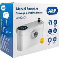 Канализационная установка A&P Marvel SmartLift - Превью изображения №9 — Интернет-магазин ПроЗаказ