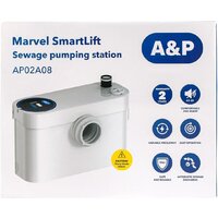 Канализационная установка A&P Marvel SmartLift - Превью изображения №8 — Интернет-магазин ПроЗаказ