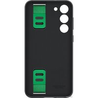 Чехол для телефона Samsung Silicone Grip Case S23+ (черный) - Превью изображения №3 — Интернет-магазин ПроЗаказ