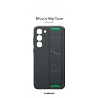 Чехол для телефона Samsung Silicone Grip Case S23+ (черный) - Превью изображения №8 — Интернет-магазин ПроЗаказ