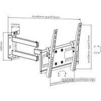 Кронштейн для телевизора Arm Media PT-15 - Превью изображения №3 — Интернет-магазин ПроЗаказ